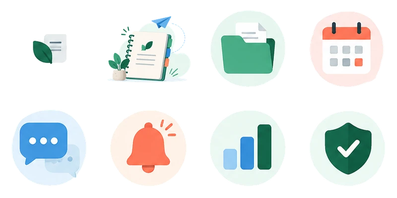 从网页效果图中手动选取并导出的八个素材