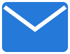 Wide mail icon in the same size layout box